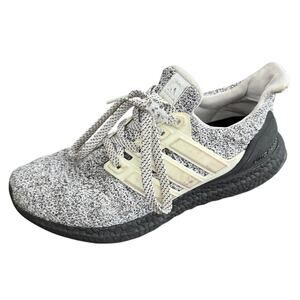 adidas Ultraboost 3.0 Low Mens Grey Black Knit Running Sneakers Size US 6.5 UK 6